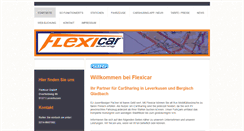 Desktop Screenshot of flexicar.de